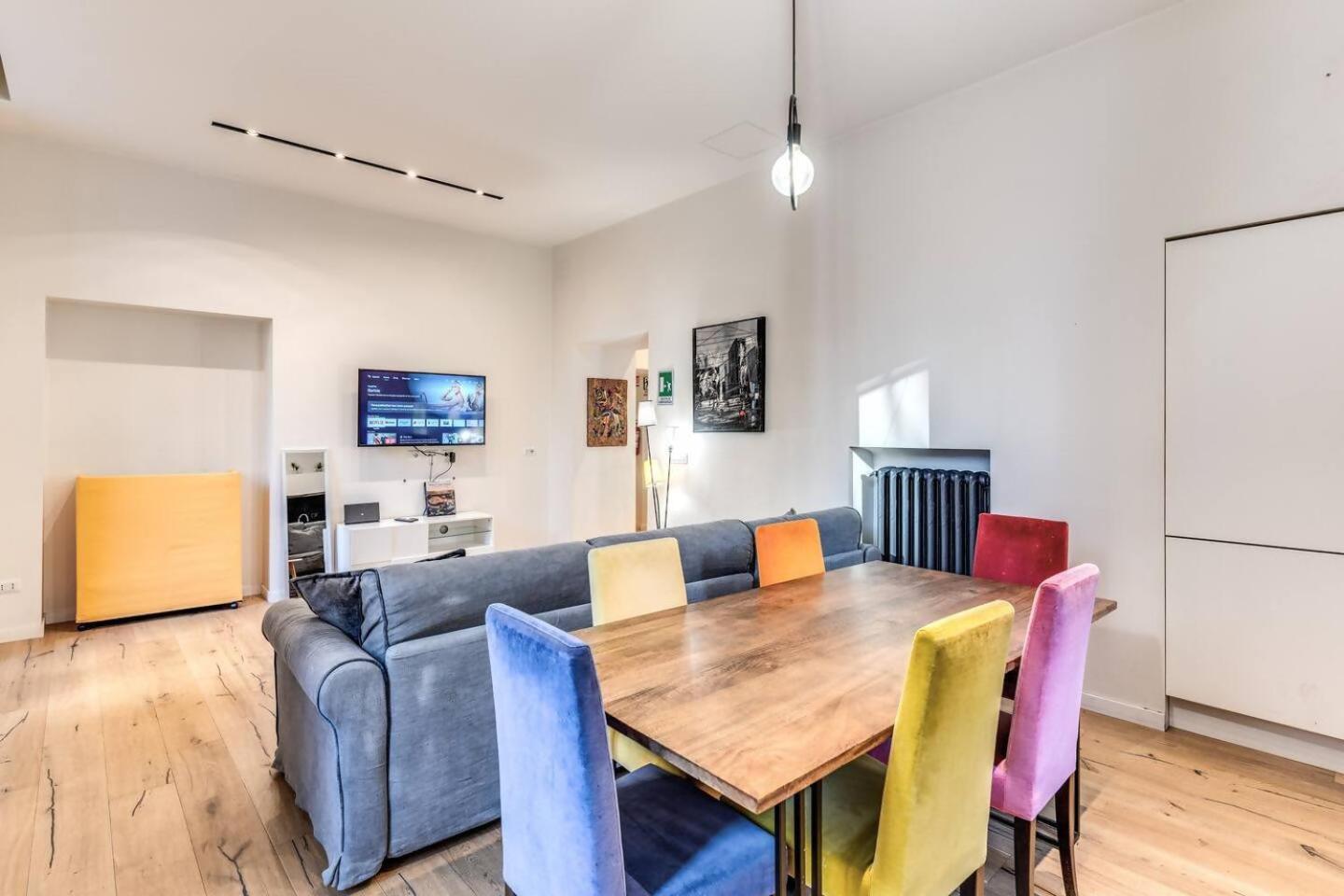 Stylish Big Flat In Piazza Del Popolo Roma