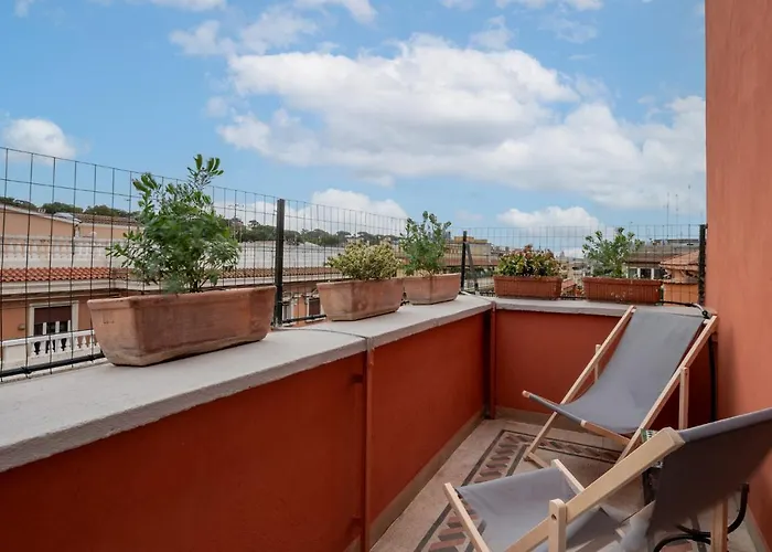 Top View Luxury Apartment Piazza Del Popolo