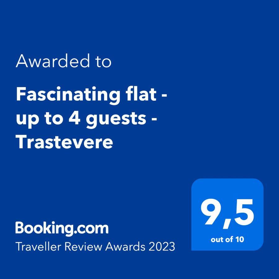 Fascinating Flat - Up To 4 Guests - Trastevere Appartamento