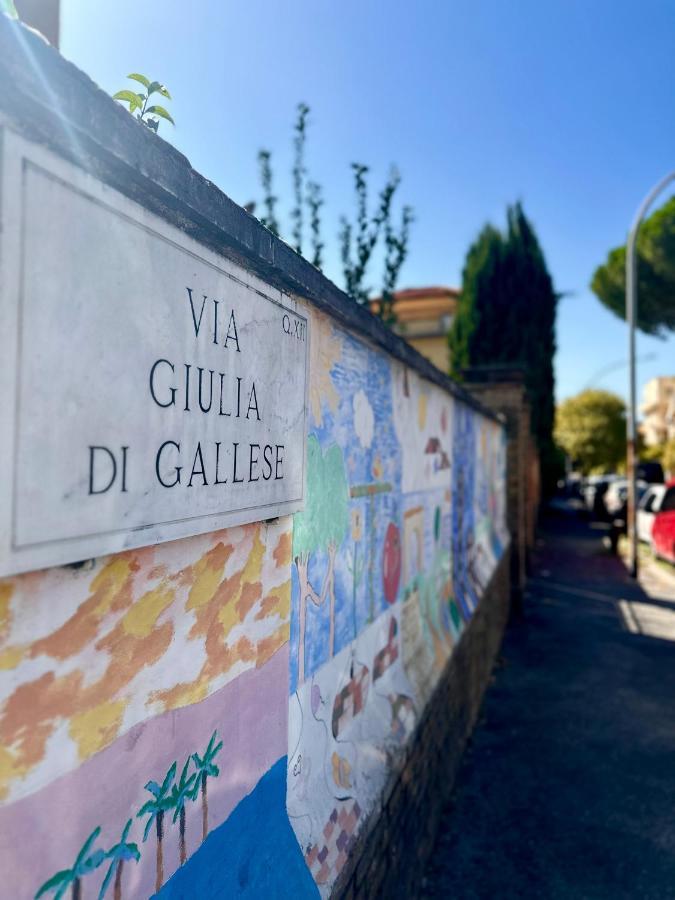 Trastevere Gianicolense Casa Con Giardino Appartement