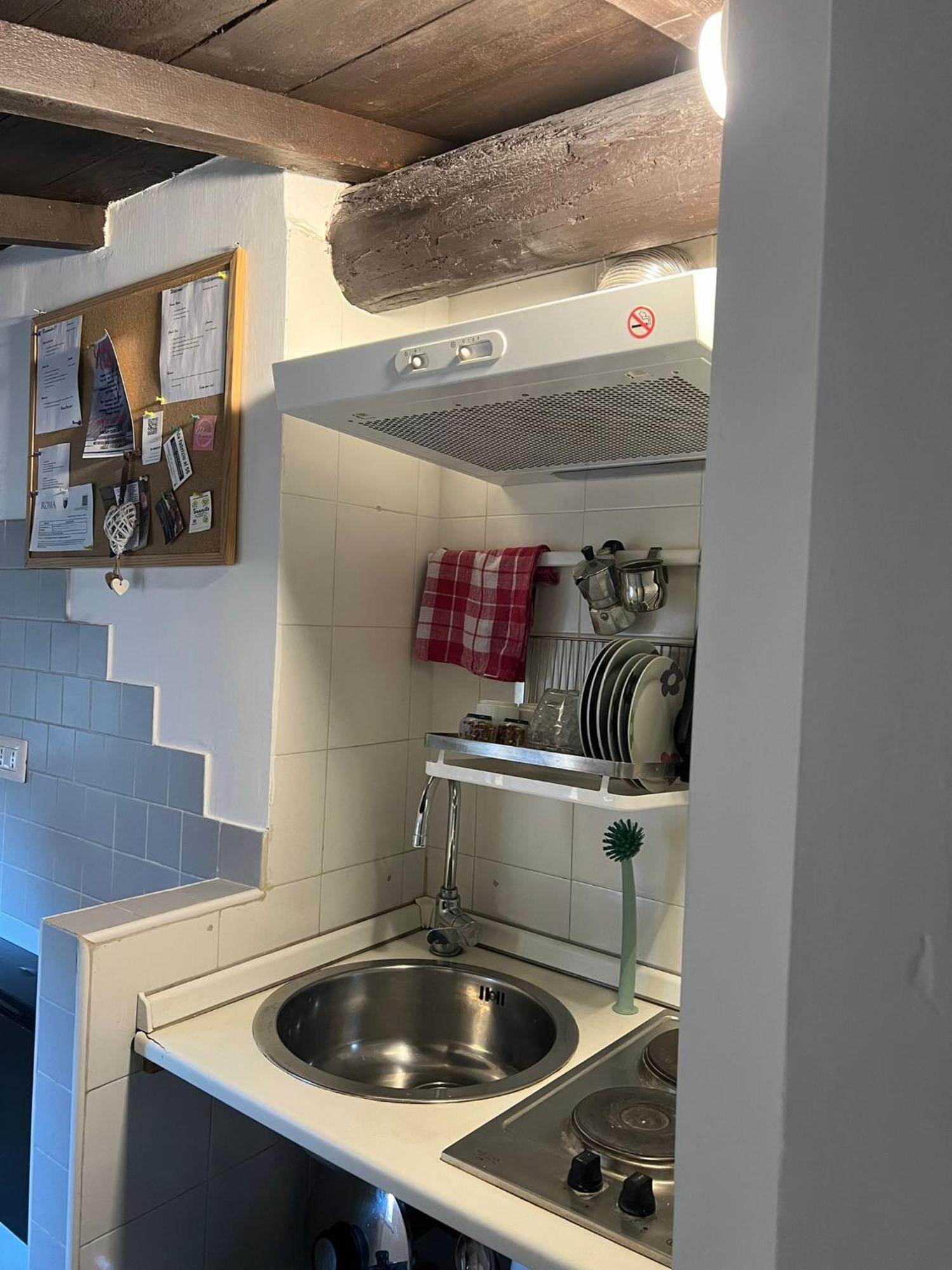 Monolocale Trastevere Locato Per Finalita Turistiche Apartment *