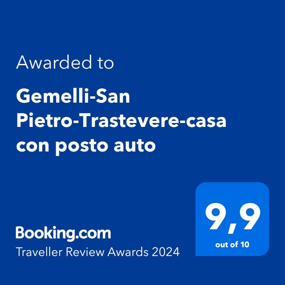 Appartement Gemelli-san Pietro-trastevere-casa Con Posto Auto *