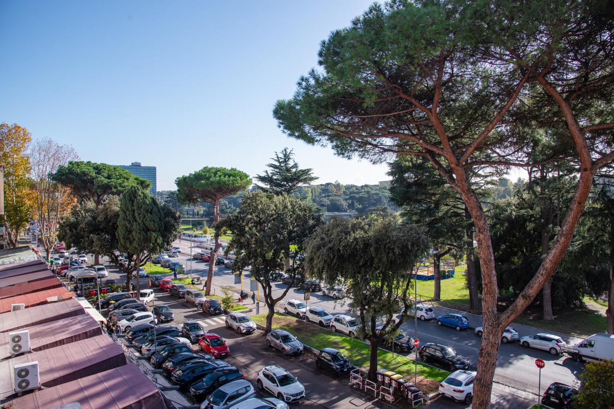 Eur Terrazzo Vista Laghetto Modigliani Appartement Rome