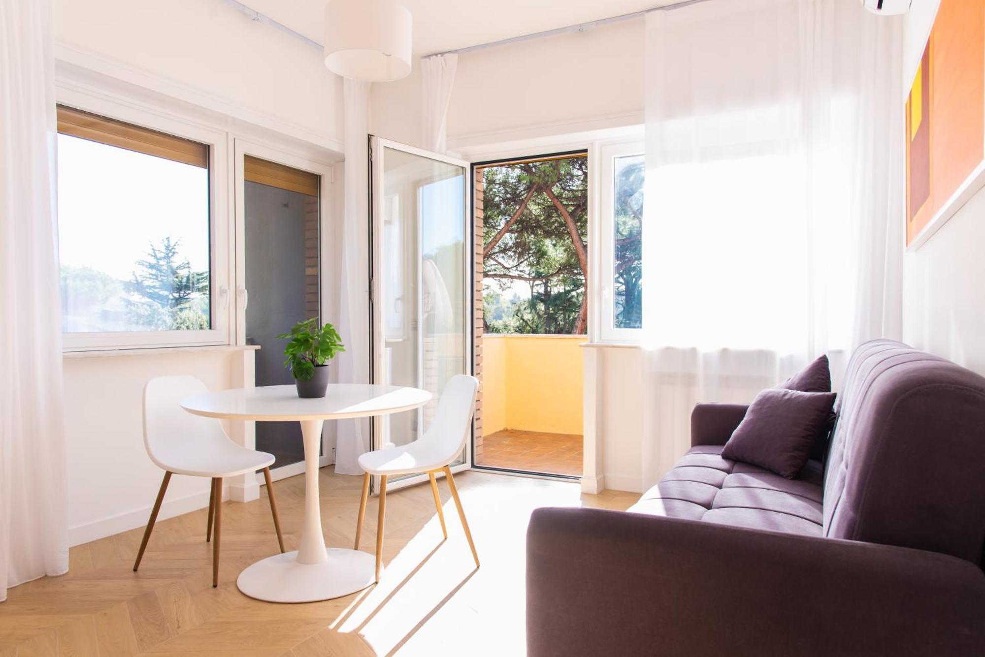 Appartement Eur Terrazzo Vista Laghetto Modigliani *