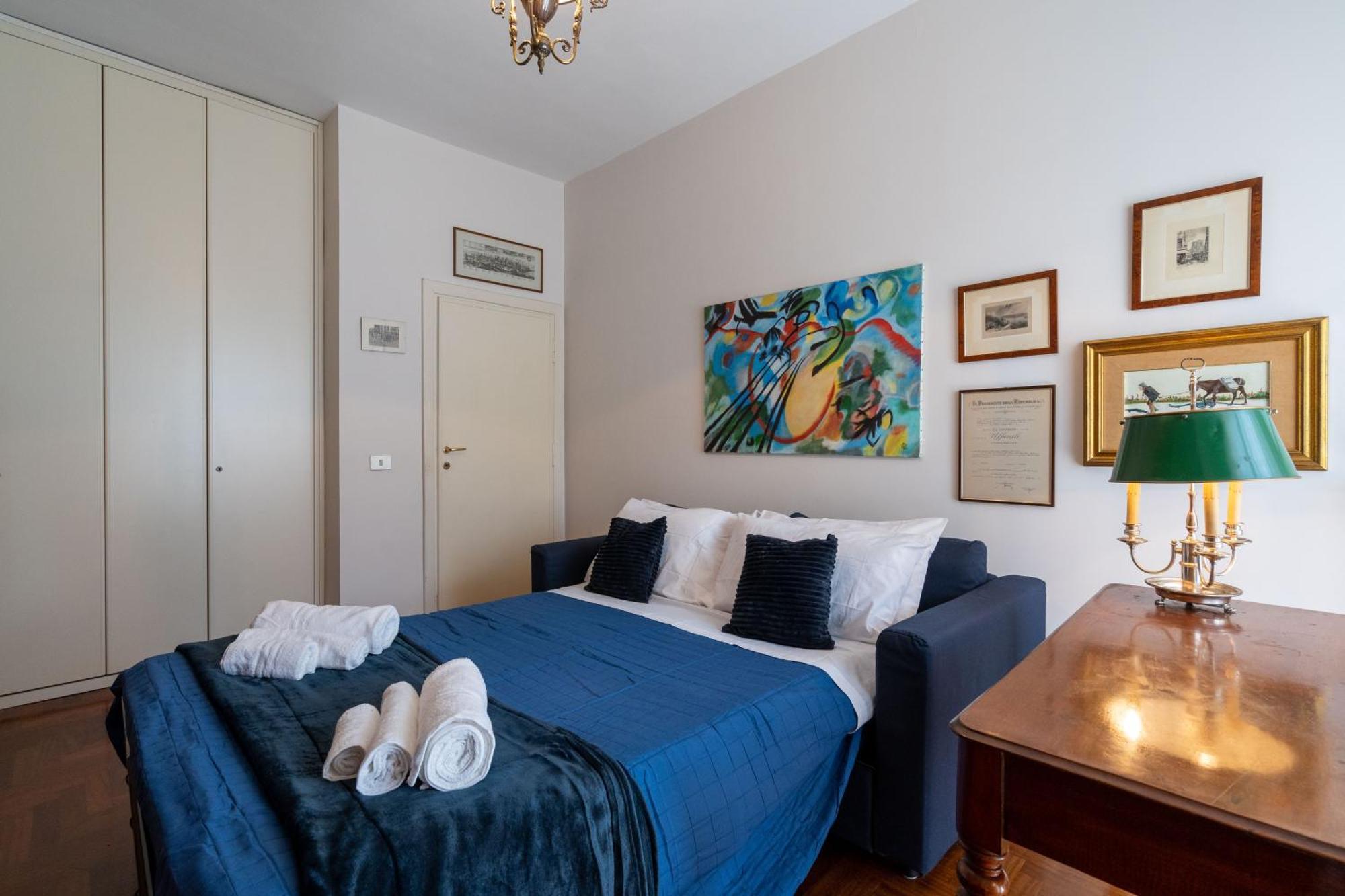 {free Parking} Wi-fi - Netflix & A/c * Rome