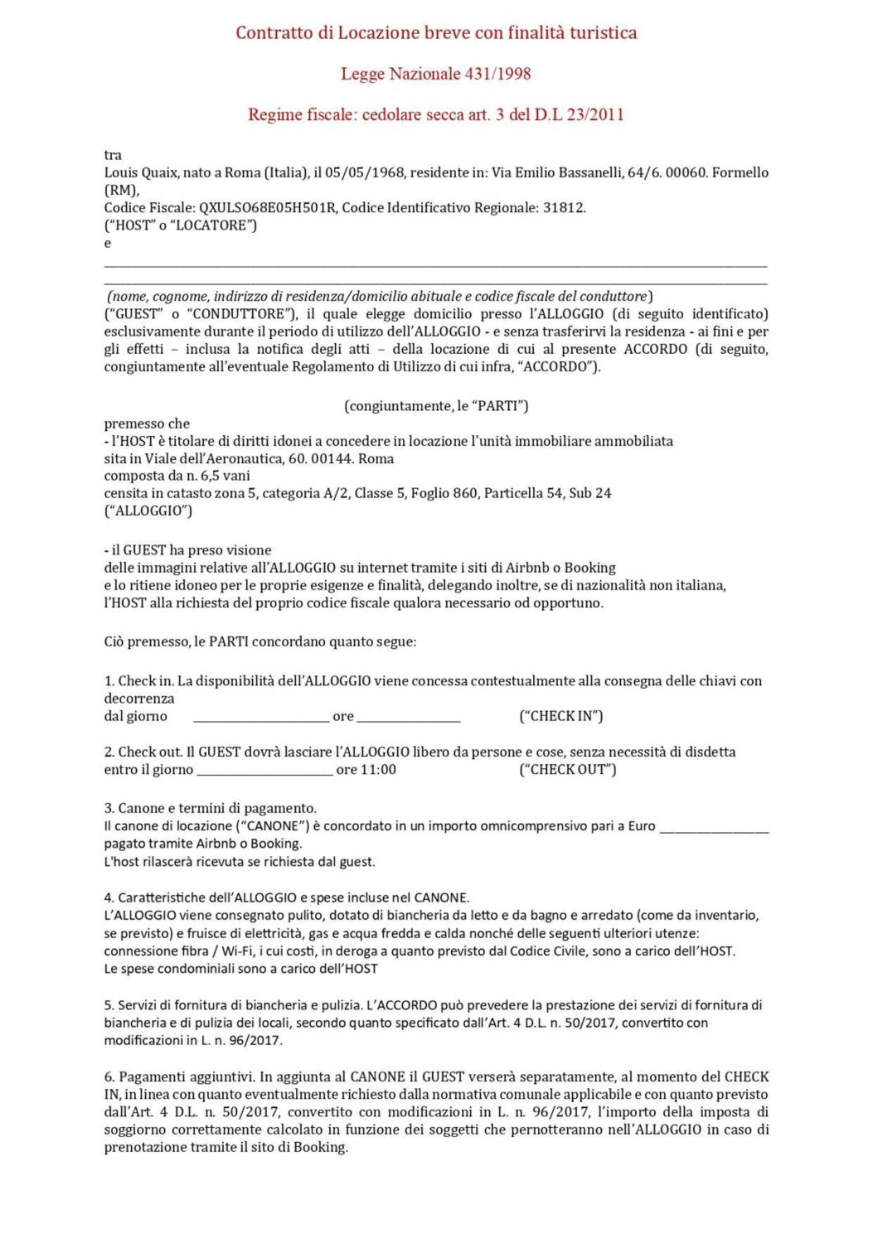 Le Bon'eur Appartement Rome