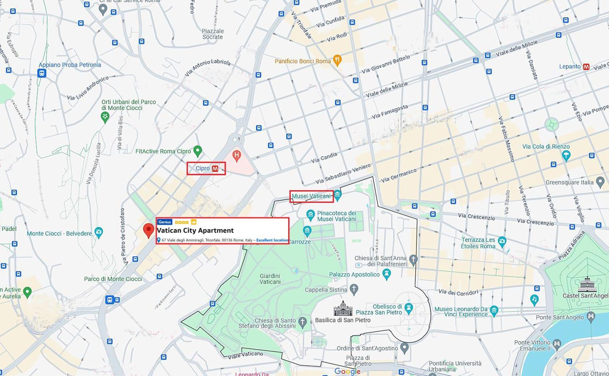 Apartamento Vatican *
