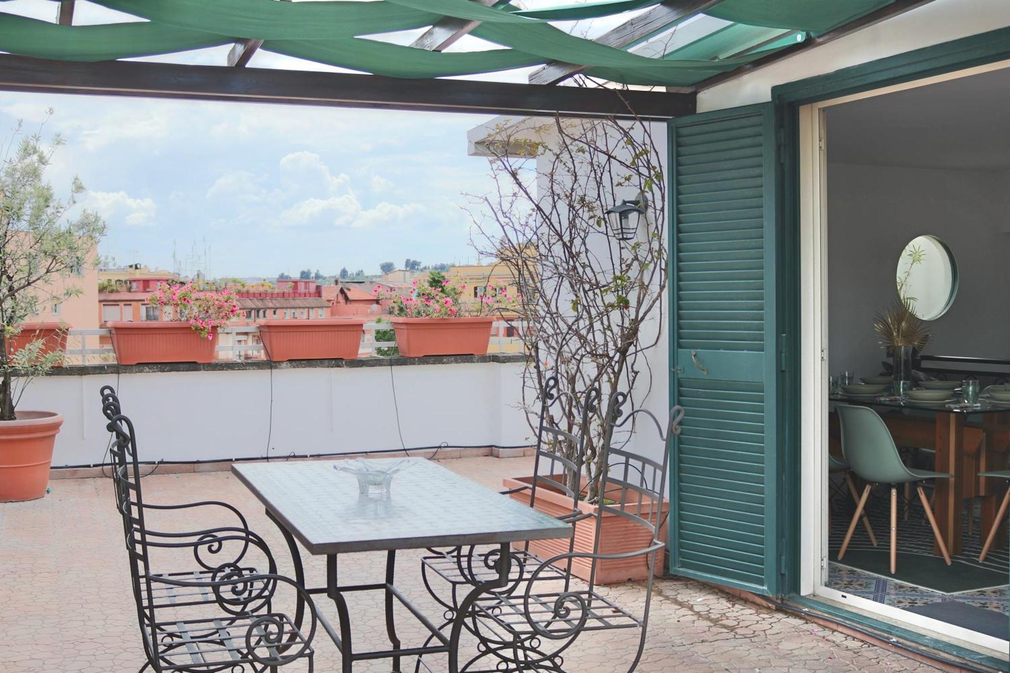 Penthouse In Centro A Appartement Rome