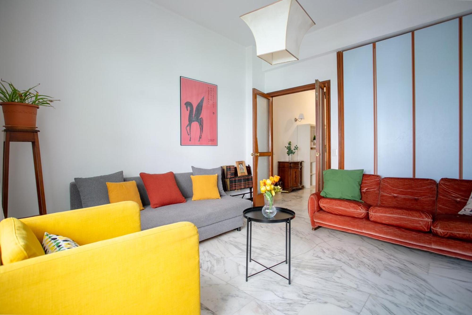 Apartamento Perfetto Per Famiglie Accogliente E Spazioso A 15 Min Dalla Metro Roma