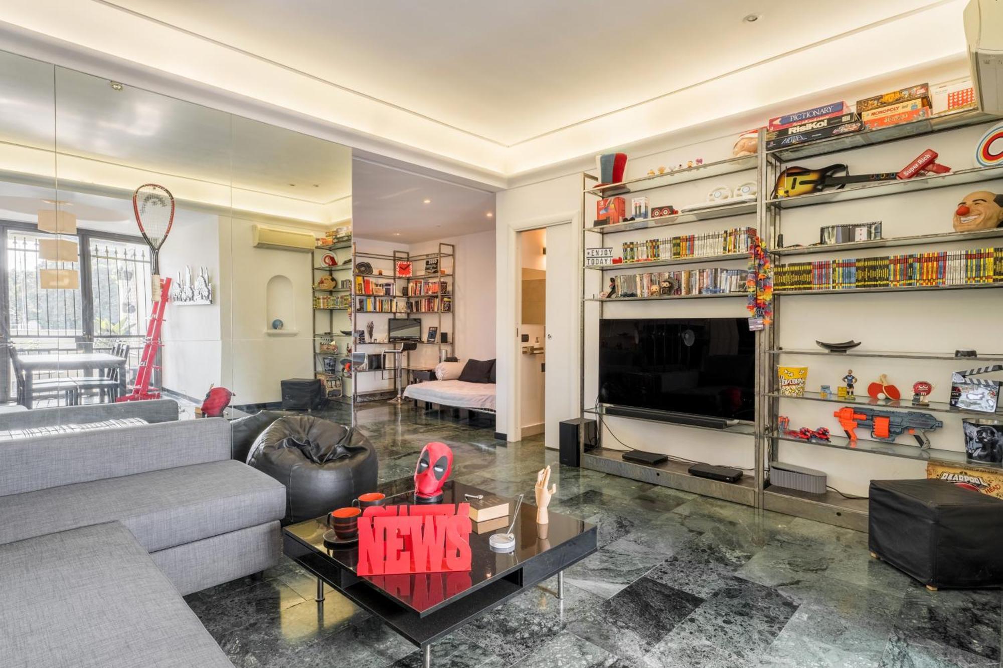 Comics Penthouse, Funny Flat Nearby Colosseum Apartment