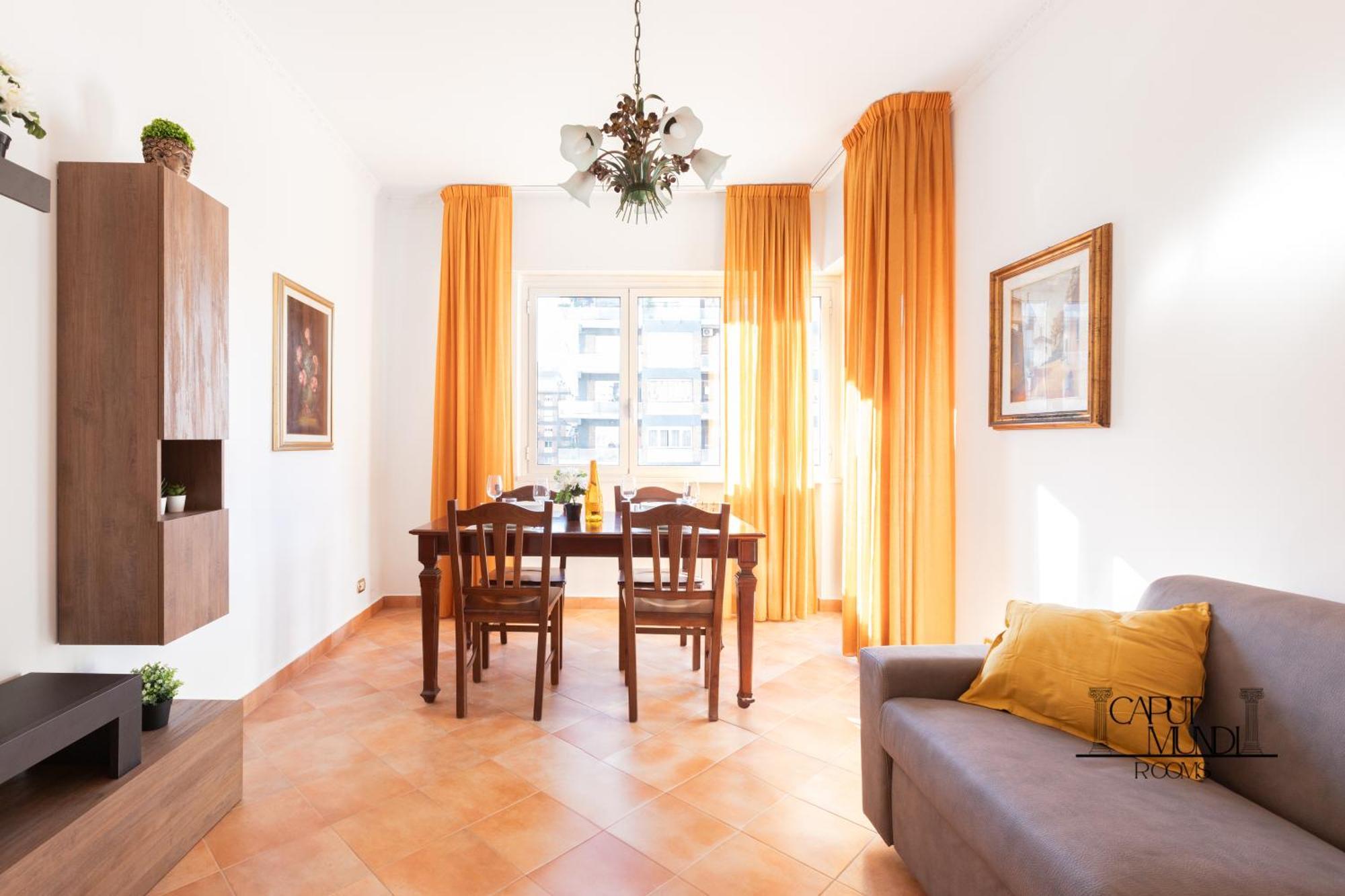 Gasthuis Caput Mundi - 100mt To Metro A, Terrace, A-c, 15 Min To Center Rome