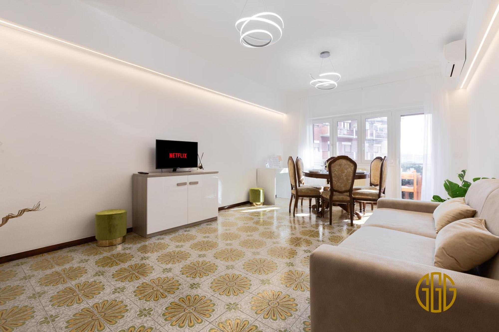 Alle 3g - 10min To Center, A-c, 2 Baths, Terrace * Rome