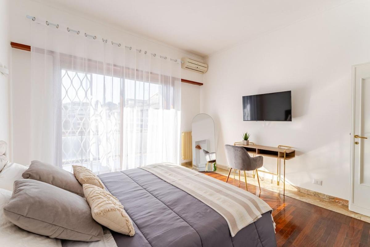 Apartment 90mq Luxe Vatican Wifi Ac Metro Rome