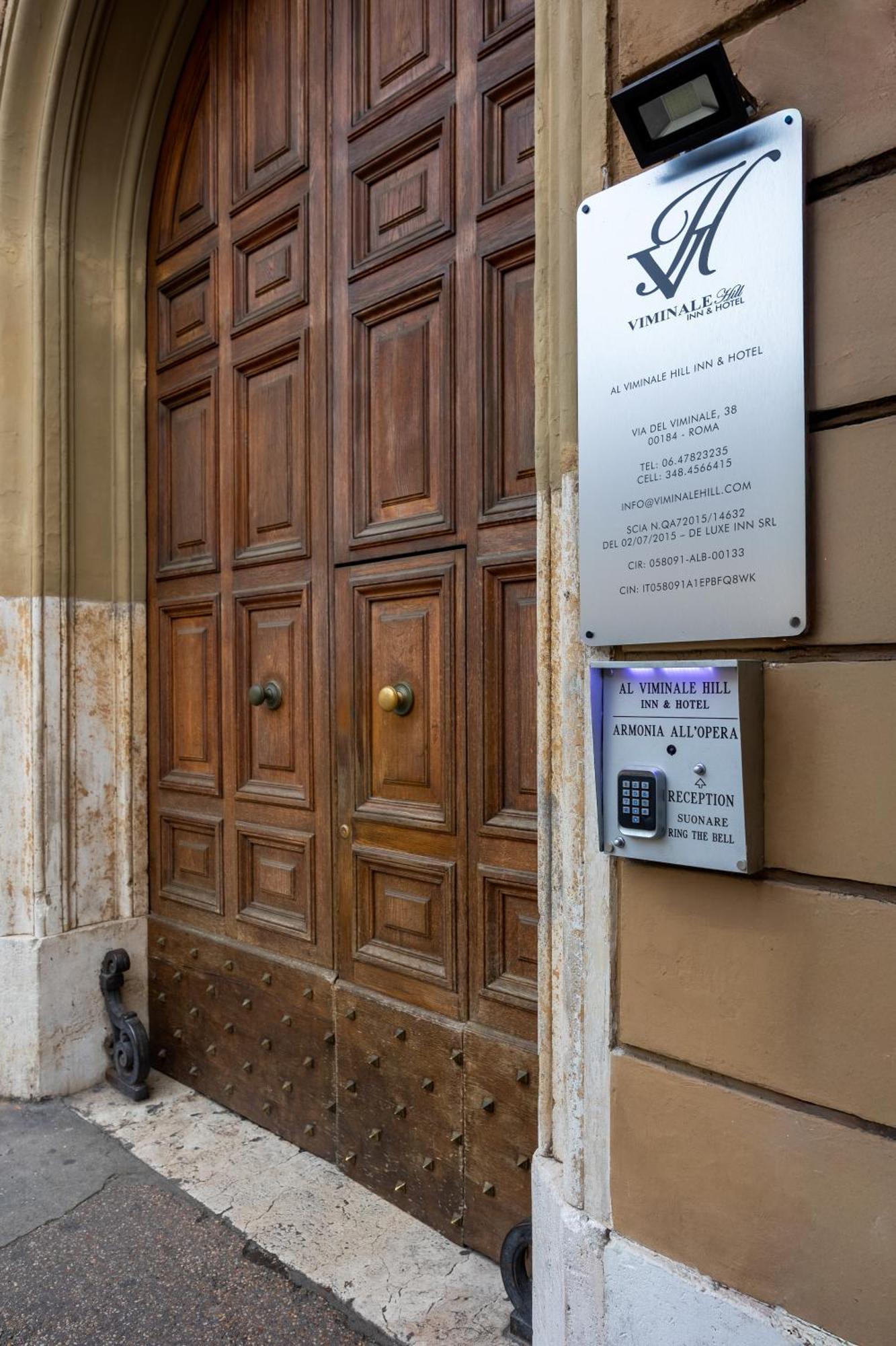 Al Viminale Hill & Hotel Rome