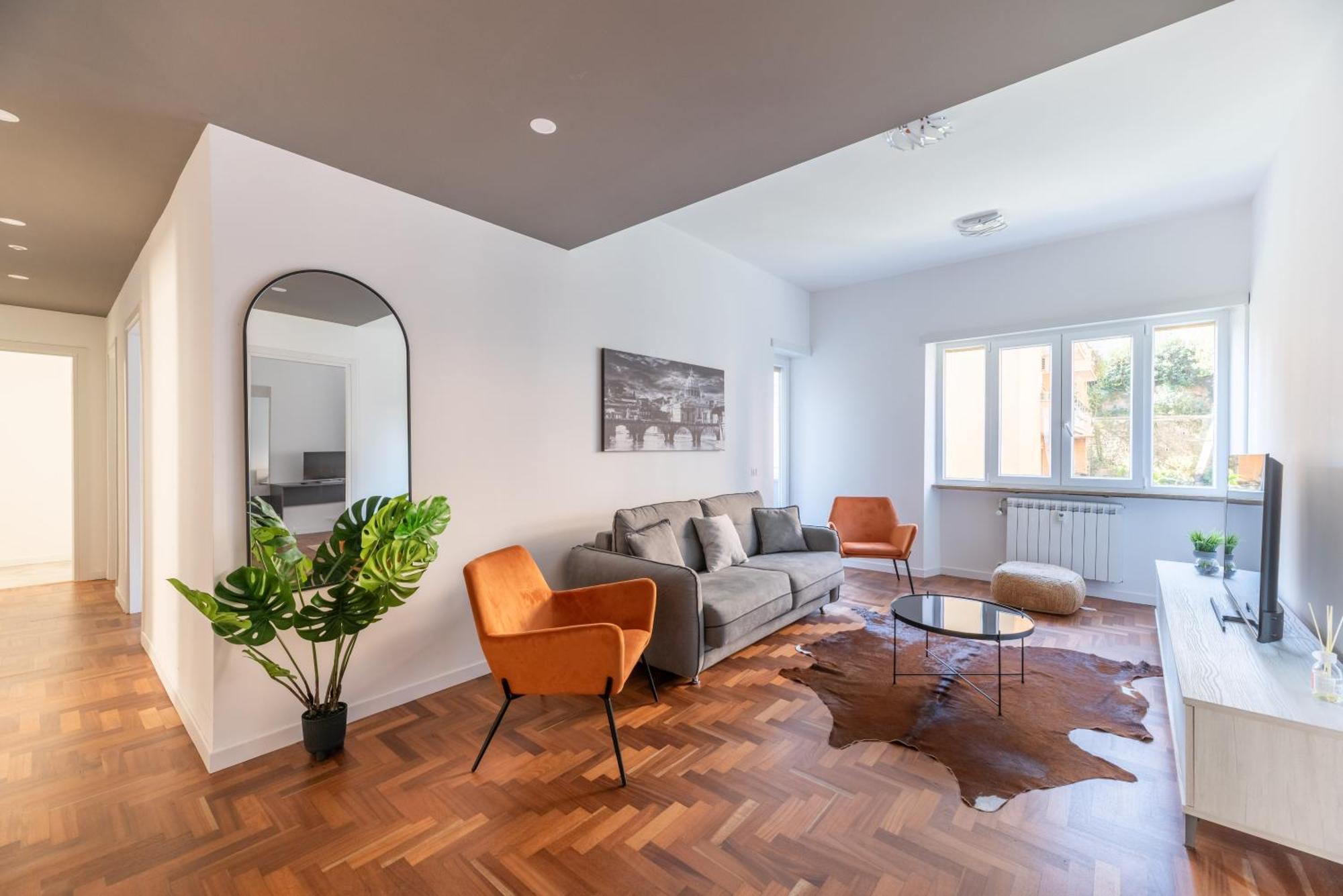 Skylife Modern 4-bedroom Trastevere Rome